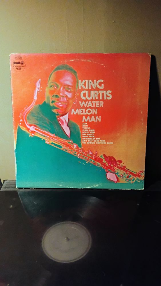 The LP cover of Water Melon Man by King Curtis.