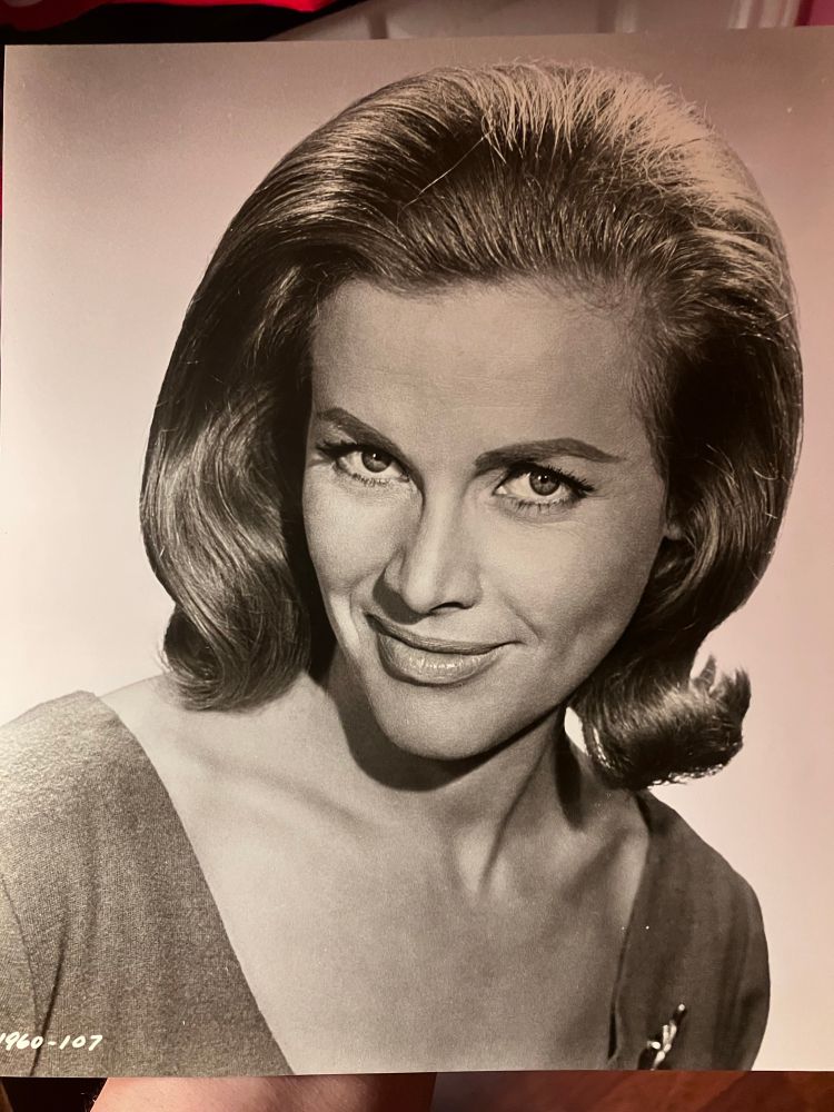 headshot photo of honor blackman from my collection. 