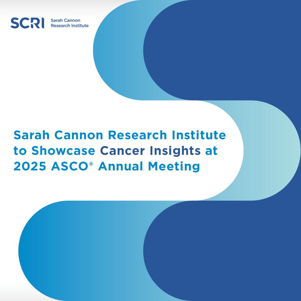 Sarah Cannon Research Institute to Showcase Cancer Insights at 2025 ASCO® Annual Meeting
