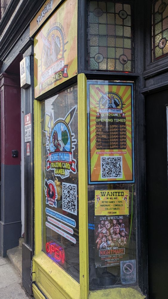 Sore Thumb Retro Games on York