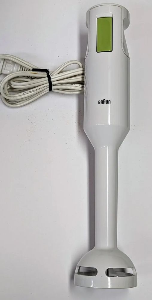 A picture of an upright immersion blender, taken off eBay. The kind you insert into a cup or pot to mix things up. Admittedly, if you saw it from far away, it might look a LITTLE bit like a vibrator.