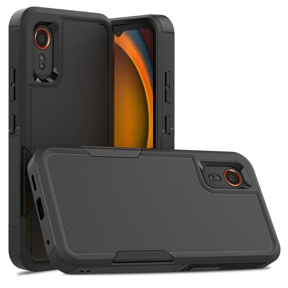 New TPU/PC Case for Samsung Galaxy X Cover 7 / Xcover 7 Shockproof Phone Cover Hybrid Armor Shell 2IN1 Dual Layer Protection