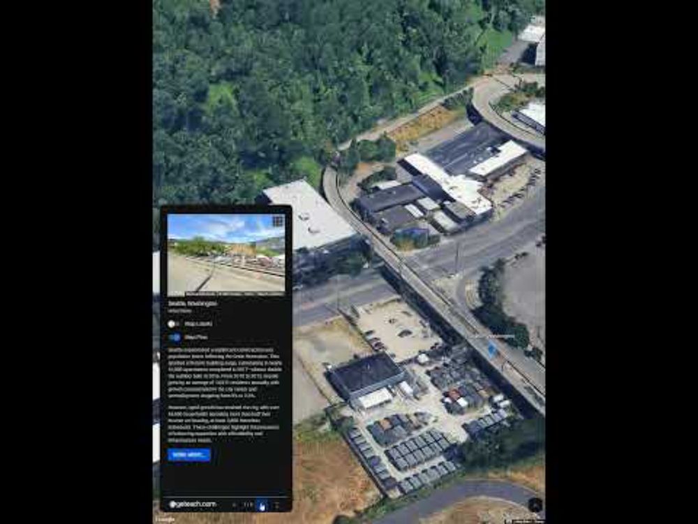 Neighborhoods Worlds Apart - Short #googlemaps #googleearth