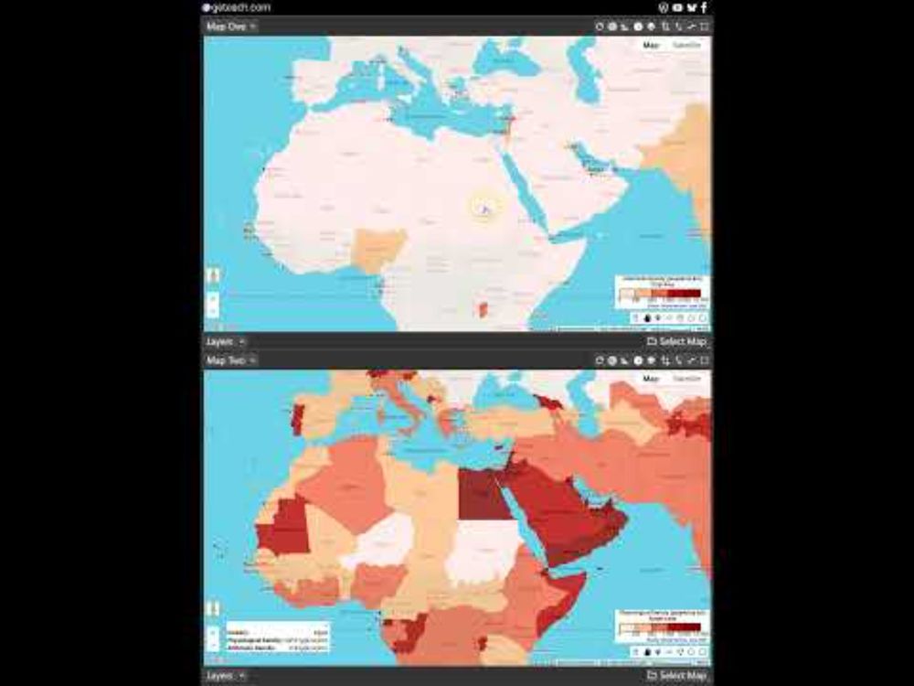 Arithmetic vs Physiological Population Density | Geteach.com #googlemaps #googleearth #geography