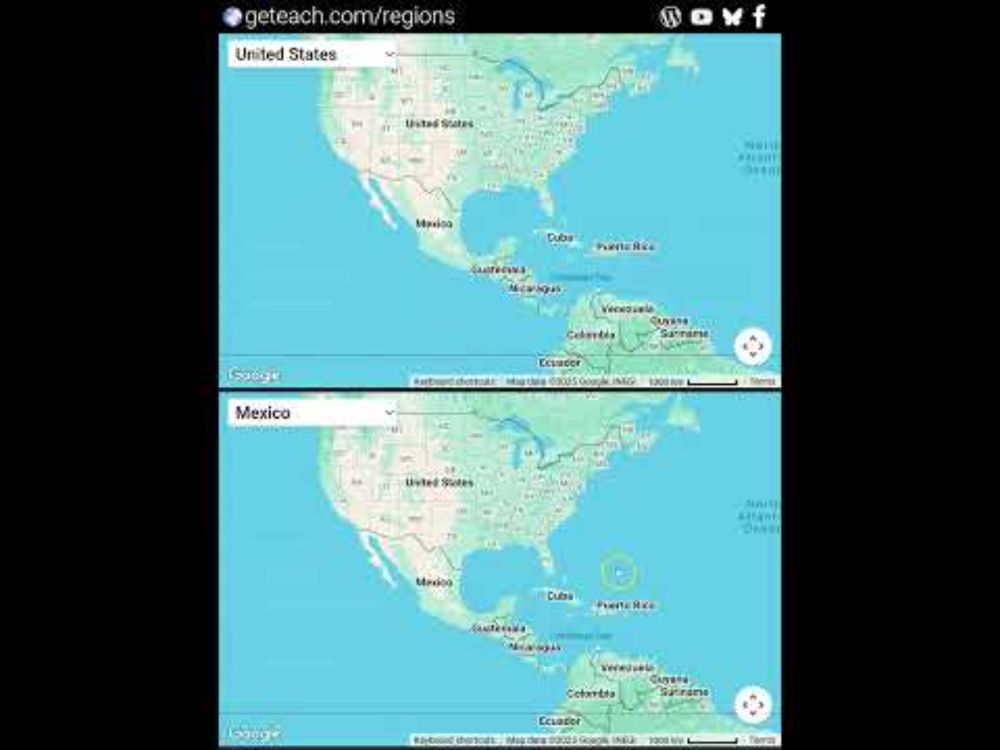Same Map, Different Names | Google Maps Toponym Changes #googlemaps #geographyeducation #geography