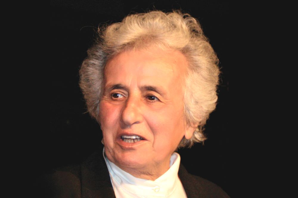Anita Lasker-Wallfisch in Traun, Österreich. Sie sprach bei einem Konzert mit Musik des Mädchen-Orchesters von Auschwitz. Foto: PumpingRudi, CC BY-SA 4.0 , via Wikimedia Commons

https://auschwitz.info/de/aktuelles.html
