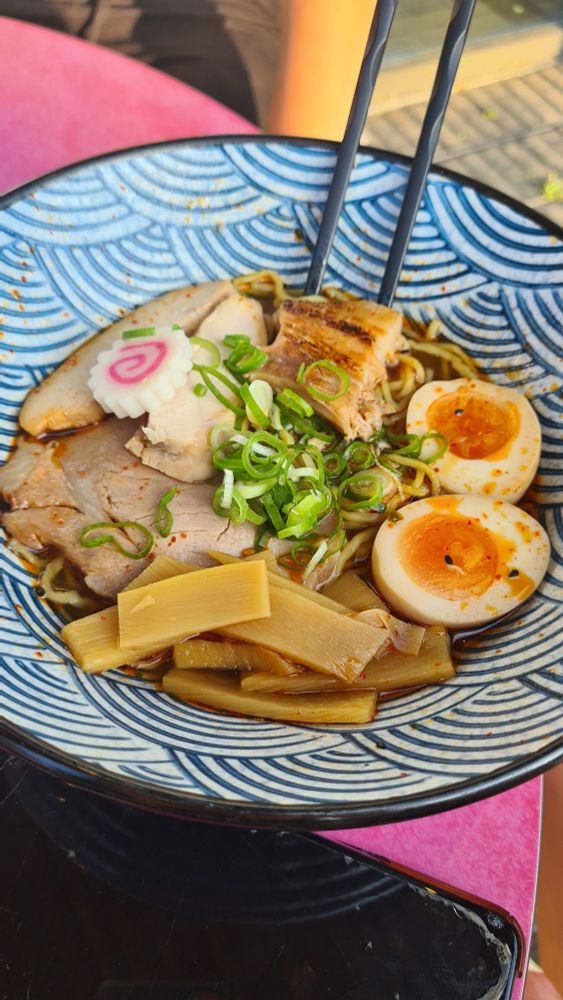 Shoyo ramen (chicken broth)