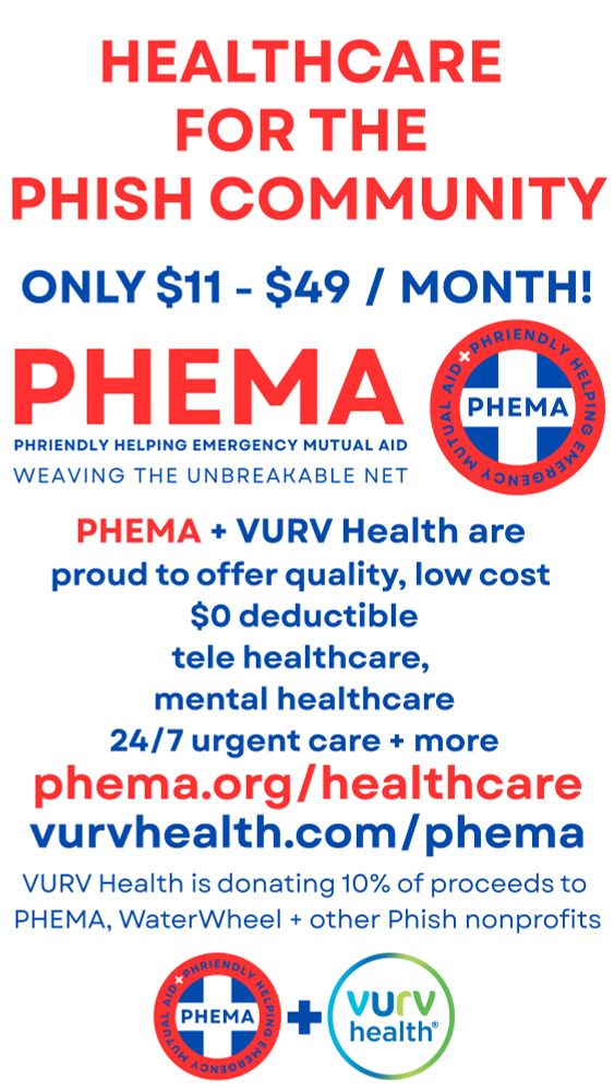 PHEMA + VURV Health are proud to offer low cost $0 deductible tele healthcare, mental healthcare, 24/7 urgent care, w discounts on dental, vision, RX, procedures + more. info at phema.org/healthcare and vurvhealth.com/phema