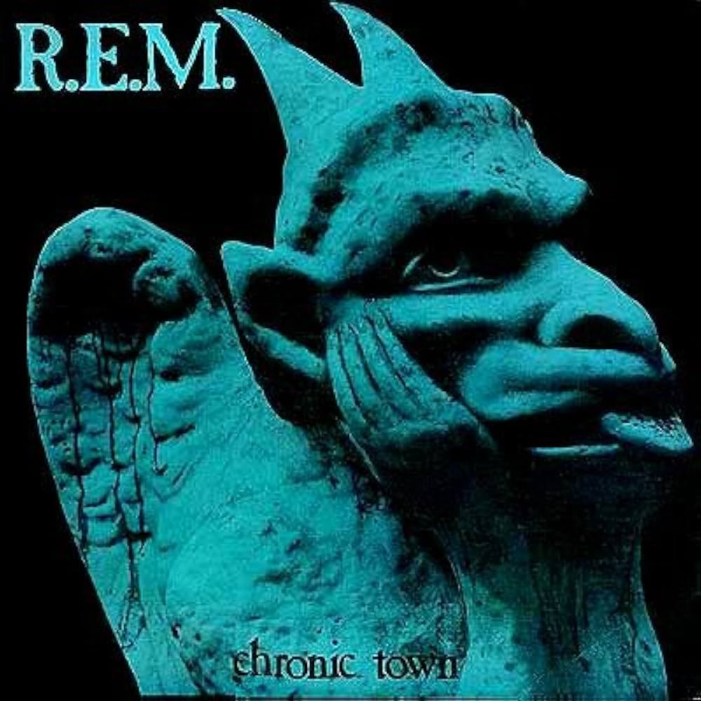 Chronic Town carries the influences of punk rock as the band sustains an anti-corporate rebelliousness and experimentation while moving the aggressive sound of punk into a more lyrical style.