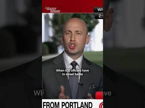 The following is REAL footage from Portland, 2025. Viewer discretion is advised. #dailyshow