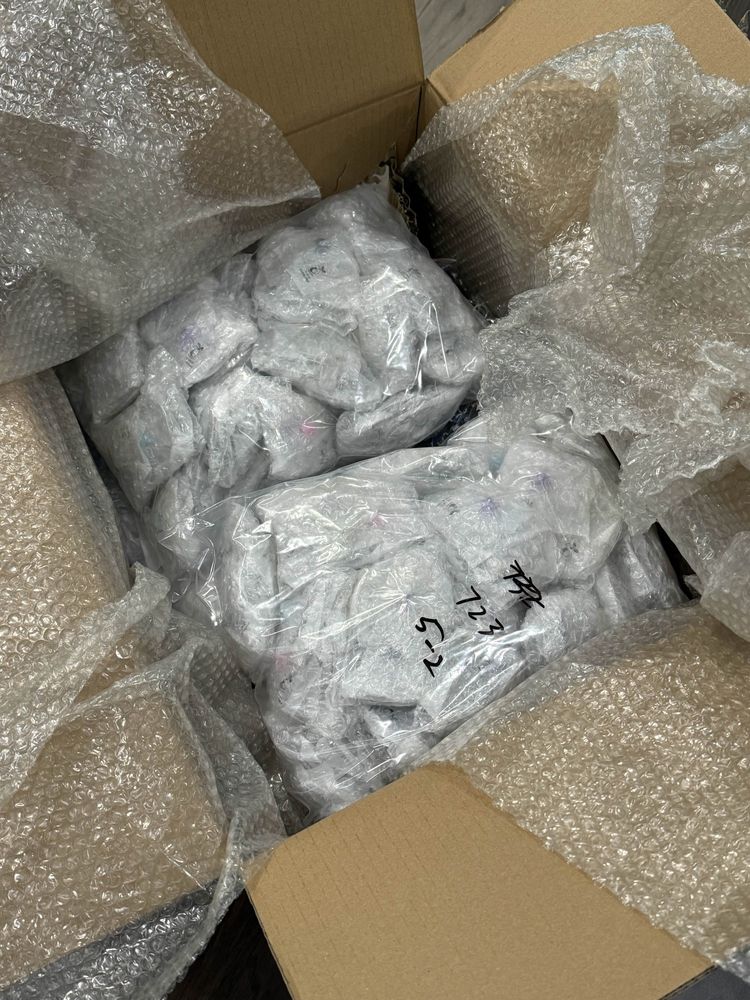 A box full of pins.