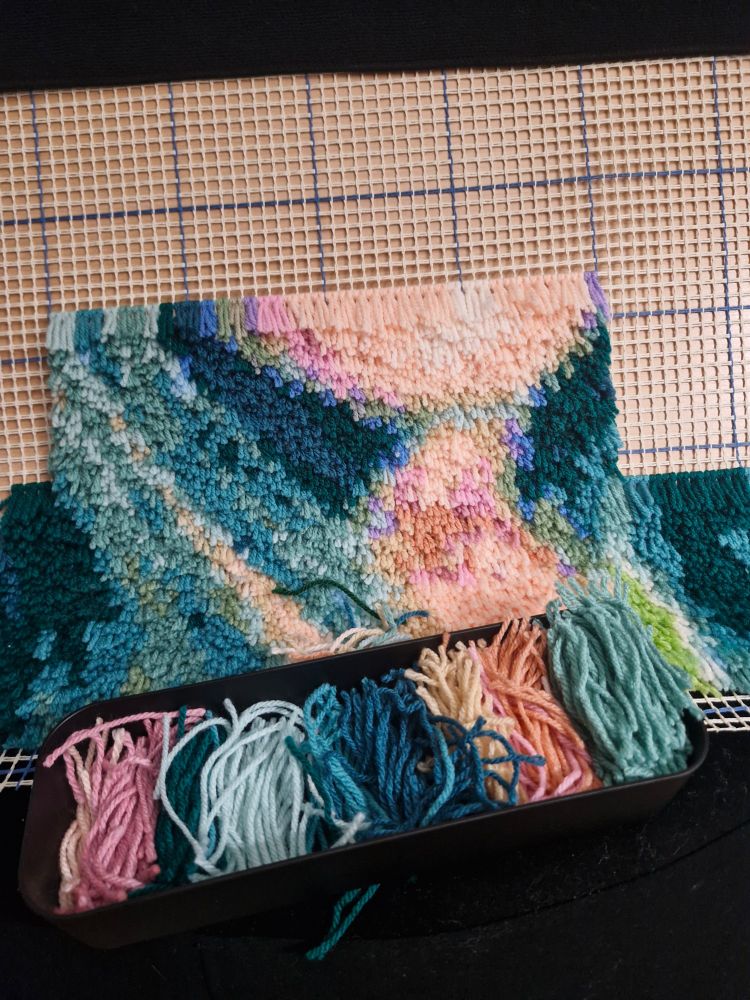 New craft project - about 12 squares in, or so. 