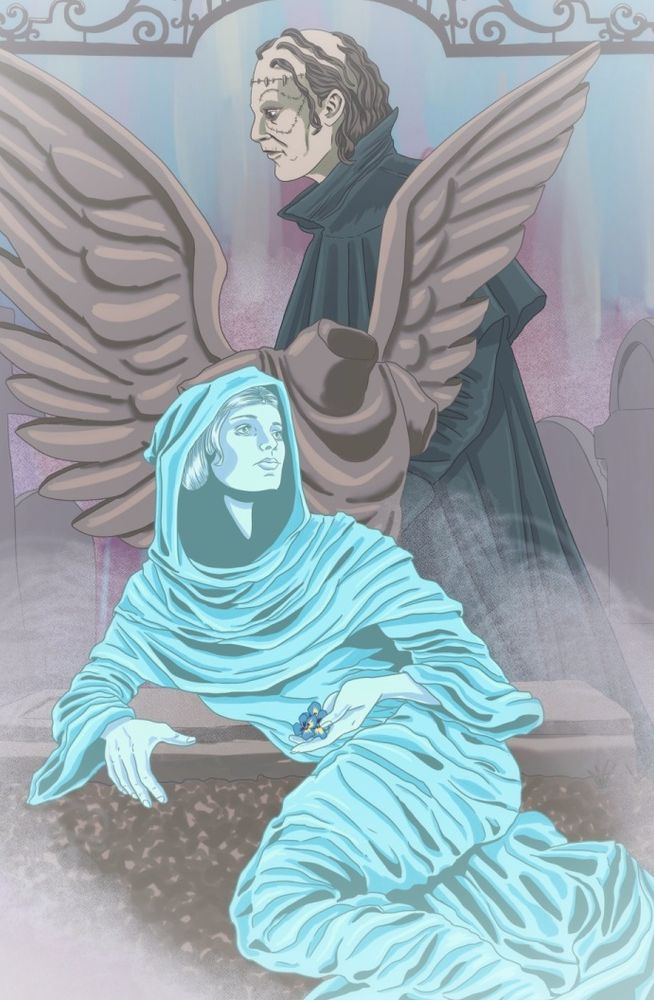 Illustration for Mary Shelley Presents: Tales of the Supernatural collected edition