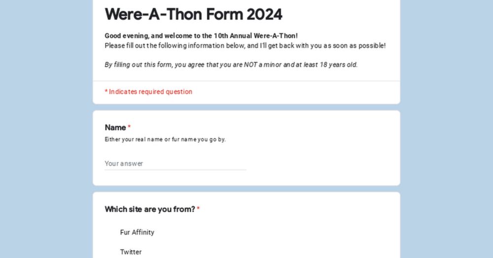 Were-A-Thon Form 2024