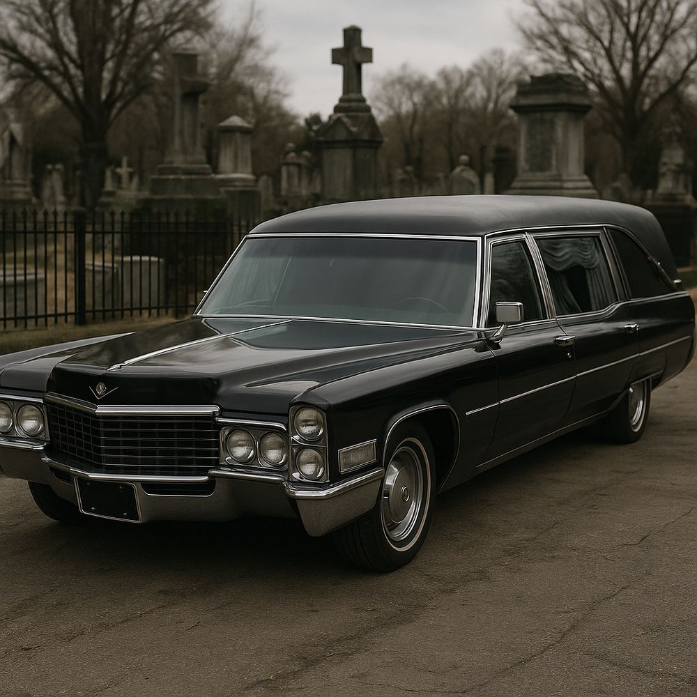 cadillac hearse