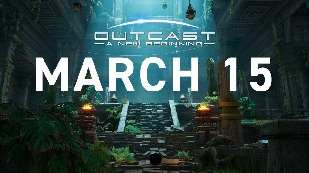 An image indicating the release date of Outcast -   A New Beginning