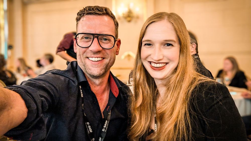 Toban Dyck and Ashley Robinson with The Extensionists