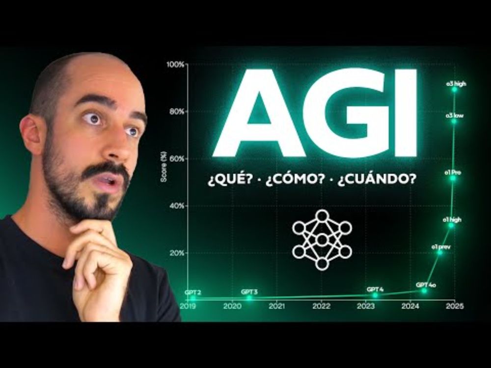 ¿Qué es la AGI? ¿Y... CUÁNDO va a llegar? | Inteligencia Artificial General