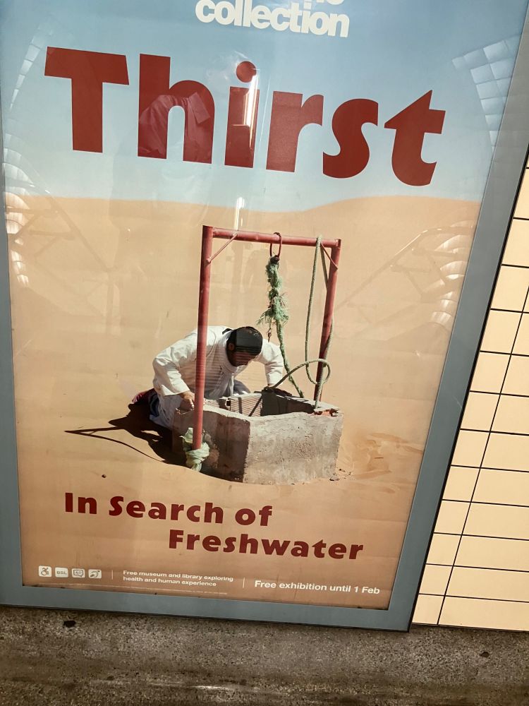 Move poster for the film "Thirst", with the tag line "In Search of Freshwater"