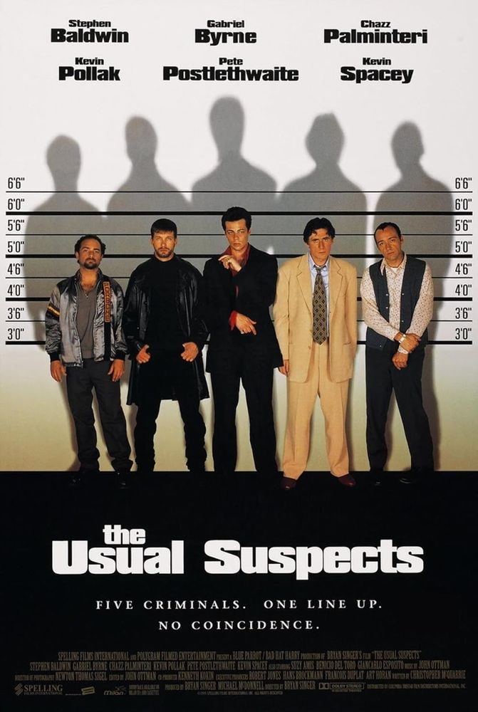 Usual Suspects, which takes its name from a line in Casablanca.