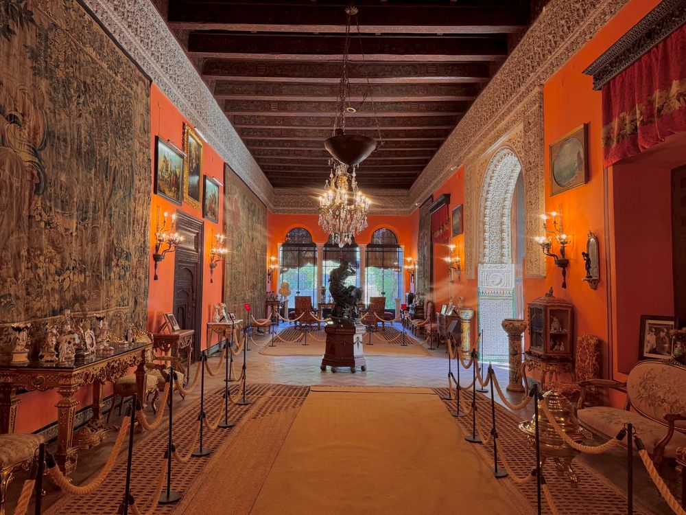 Ball room at the Palacio de Las Dueñas, Sevilla 🇪🇸