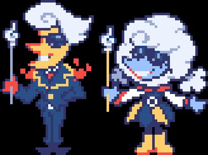 Lanino and Elnino from Deltarune Chapter 3