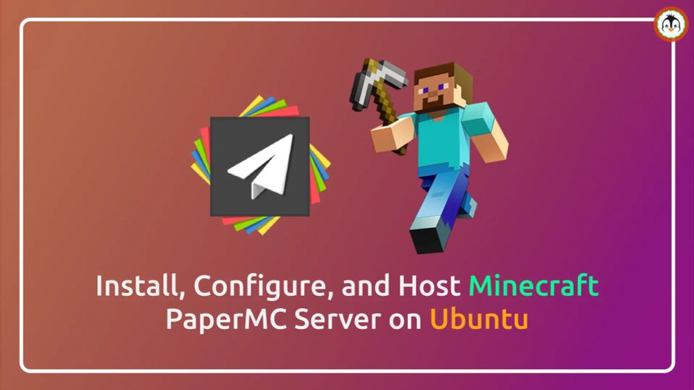 How to Host a Minecraft (PaperMC) Server on Ubuntu