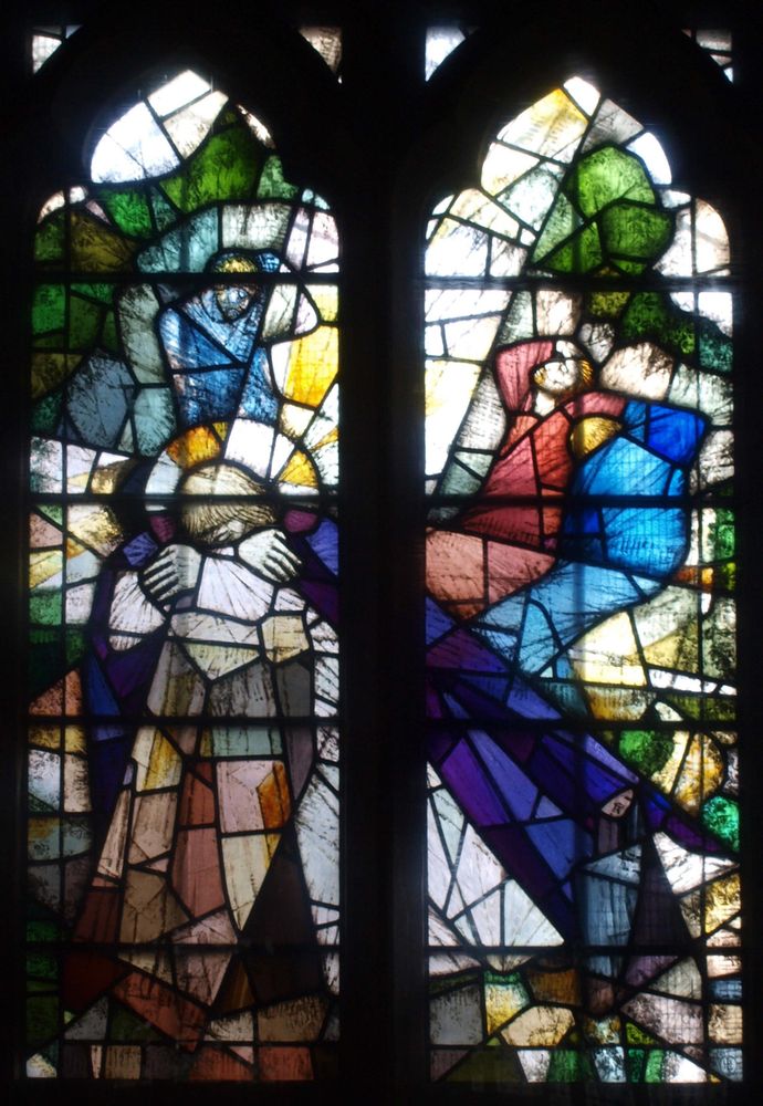 Stained glass window as described in post