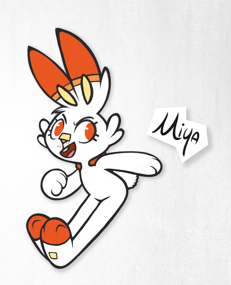 Miya the Scorbunny