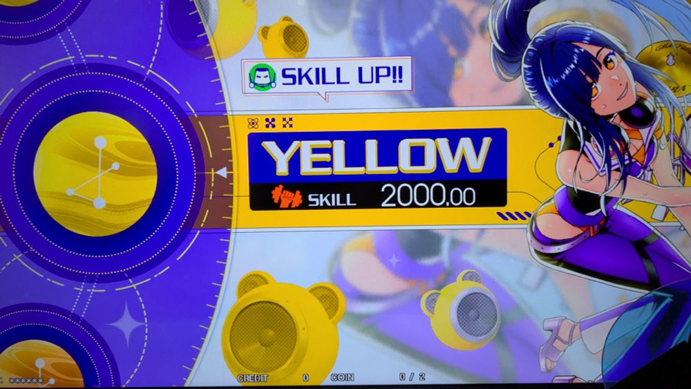 My skill rating has risen to 2000.