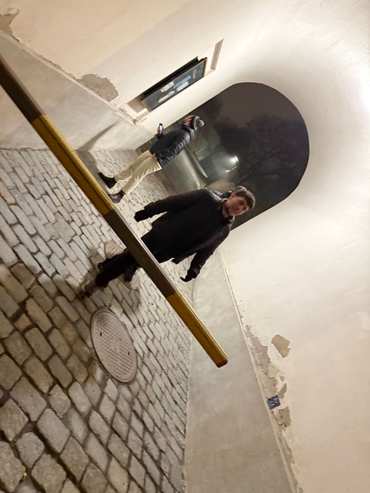 Spent 30mins lost on what looked like a military base before we found this boom gated exit