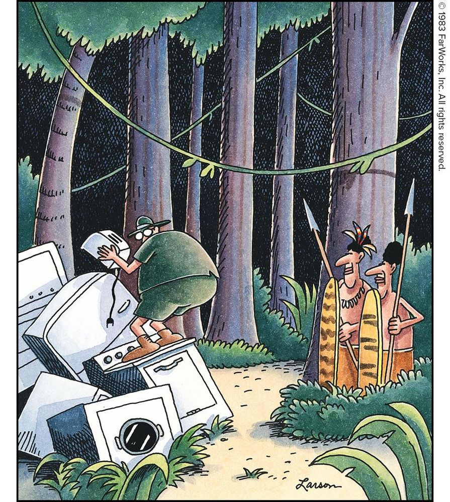 Murray is caught desecrating the secret appliance burial grounds.