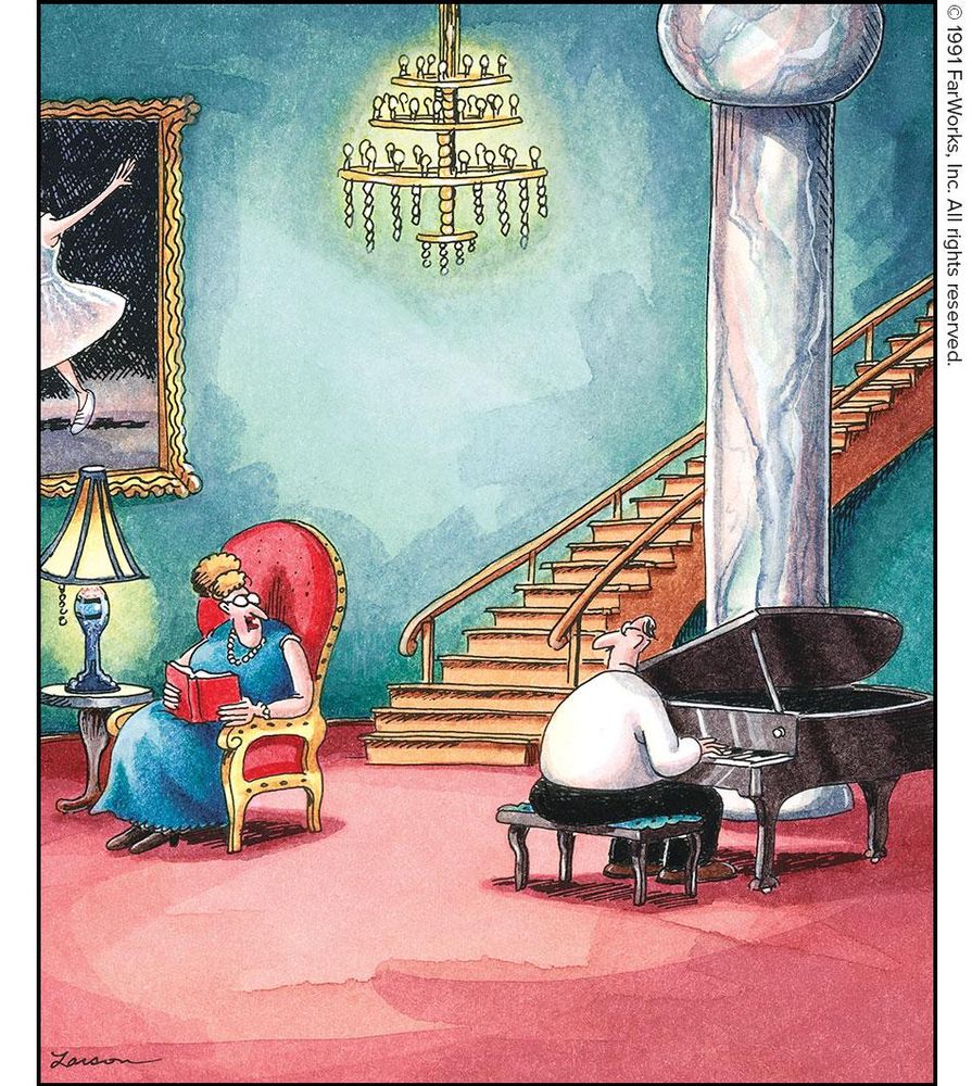 “Why don’t you play some blues, Andrew?”