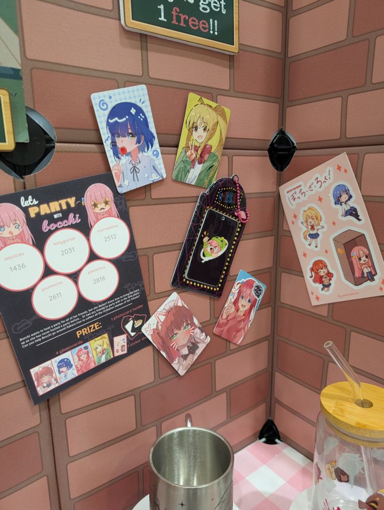 Bocchi Stamp rally! And prizes! 