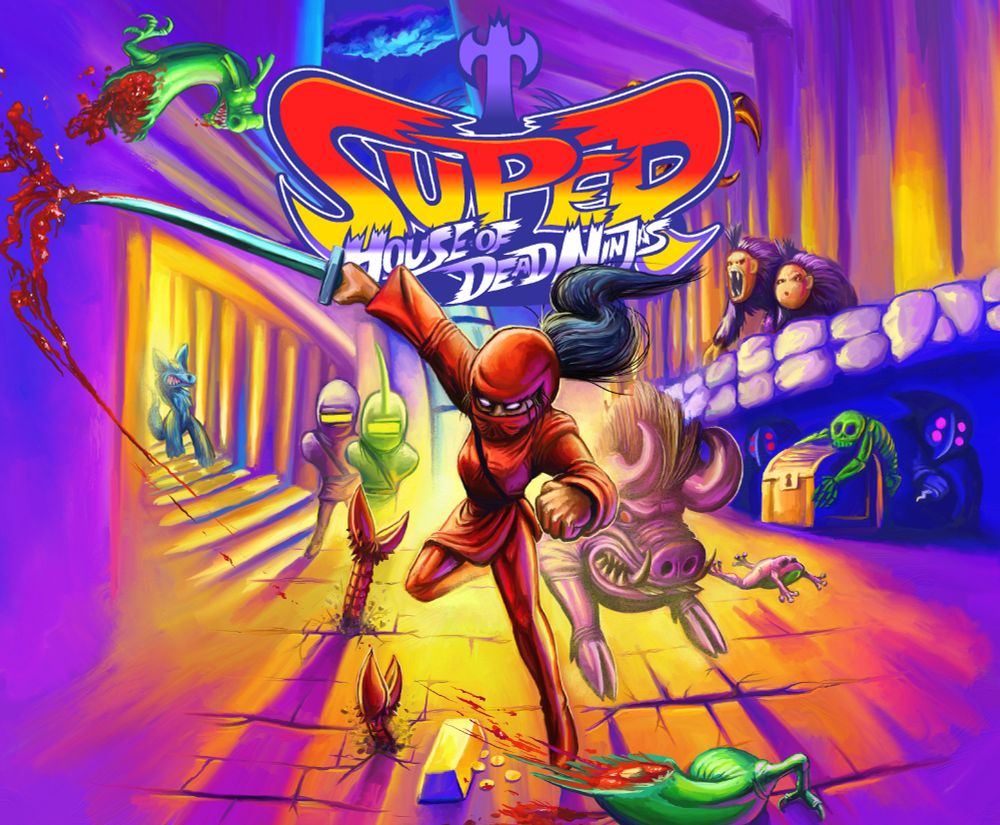 Artwork for Super House of Dead Ninjas (Steam, 2013)