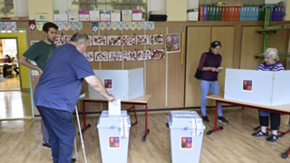 Czechs vote in the runoff election for a third of the seats in Parliament’s upper house