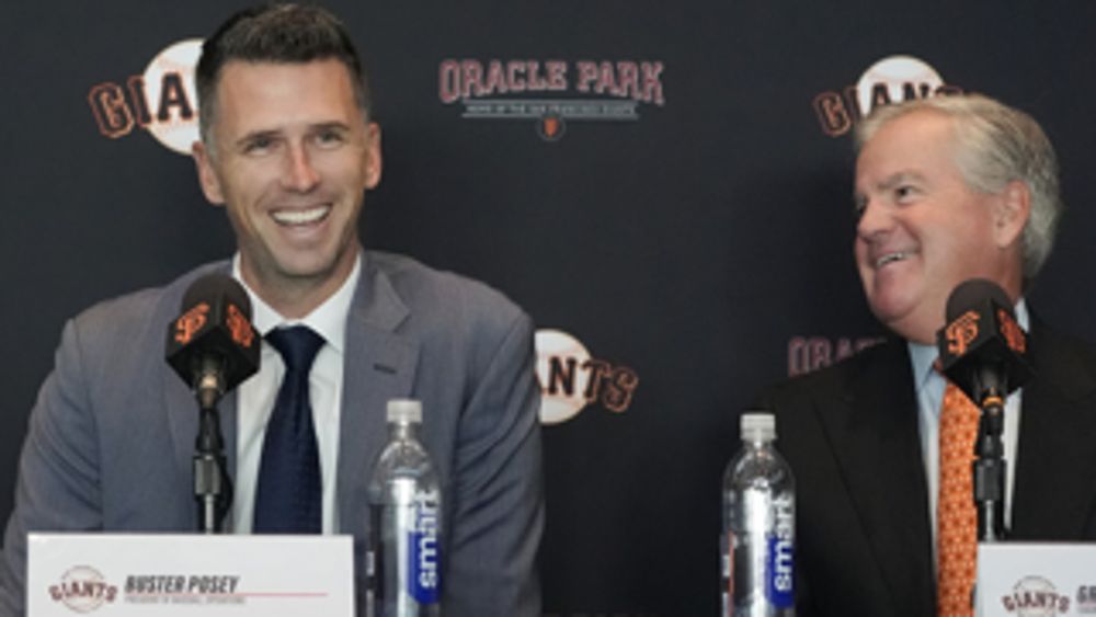 In new role, former catcher Buster Posey plans to bring Giants back to respectability, winning