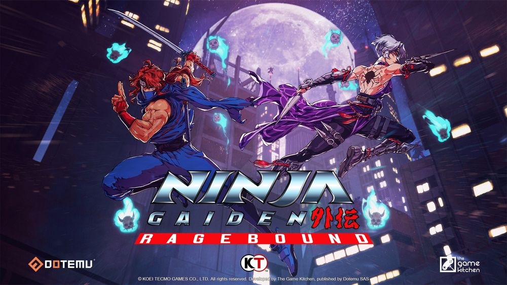 Kenji and Kumori are rival ninjas that must team up to stop a Demon Lord in this exciting and challenging 2D action platformer. 