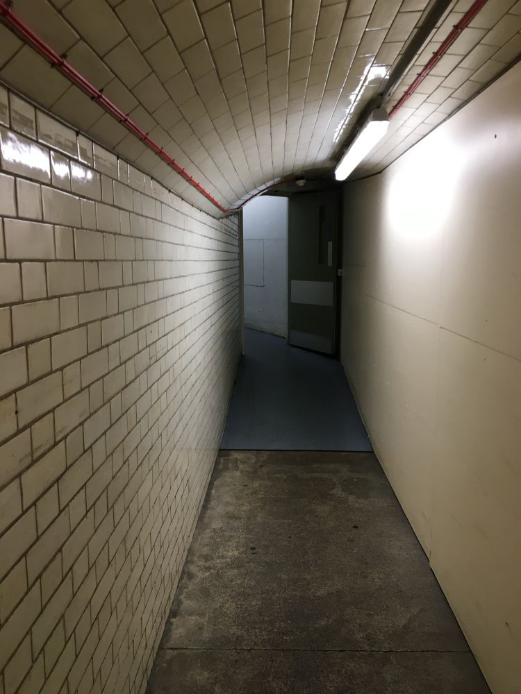 Rockefeller tunnel under Gower Street