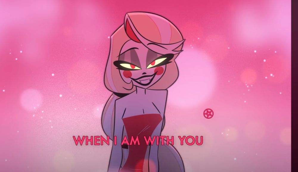 Charlie gazing seductively at Vaggi