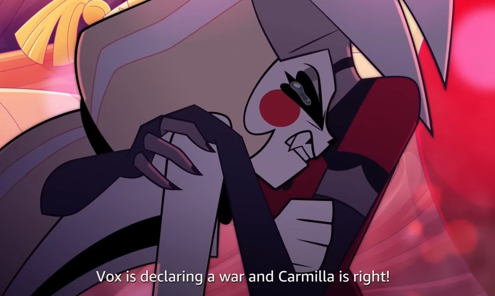 Vaggi pulls a crying Charlie into her chest because boobs solve all problems 