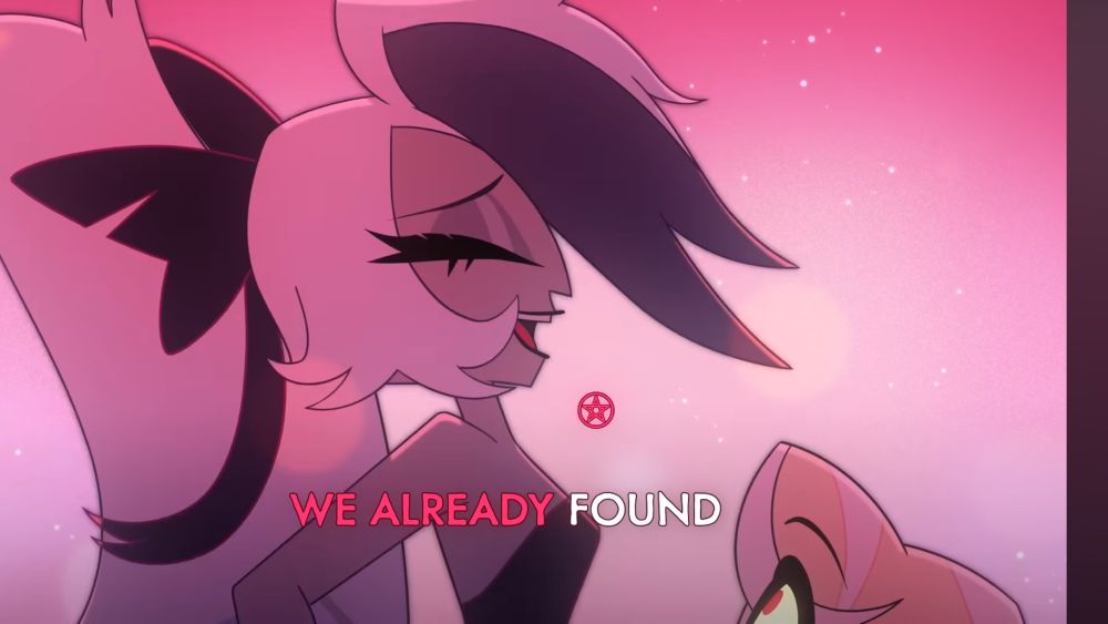 We see Vaggi’s face in pure bliss, as well as the top of Charlie’s head, positioned suggestively 