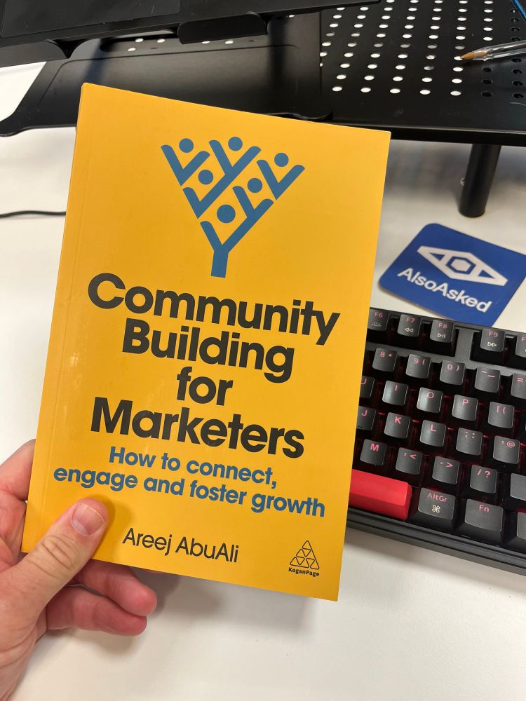 Community building for marketers book by Arwen AbuAli