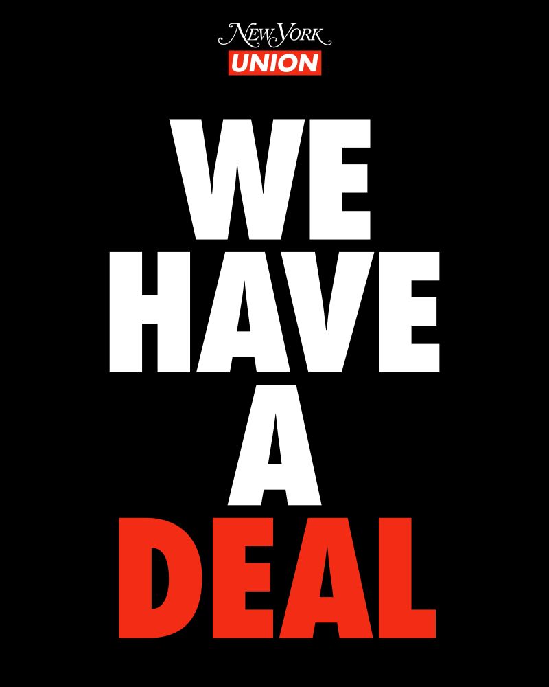 WE HAVE A DEAL