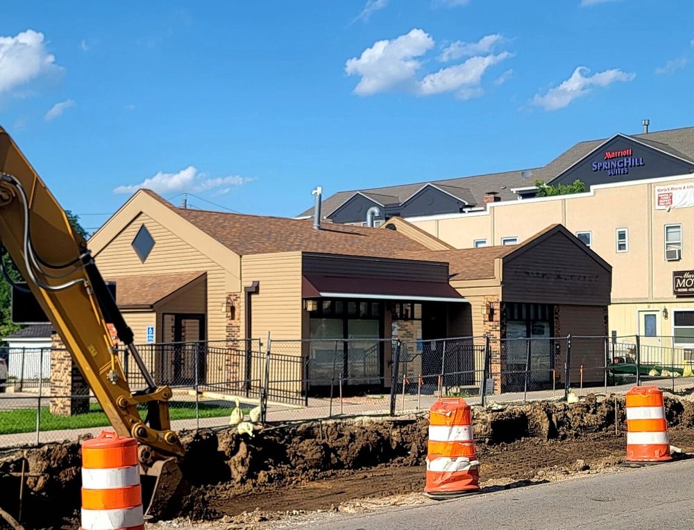 Caribou Coffee shuttered its shop on Rochester's Second Street Southwest amid construction