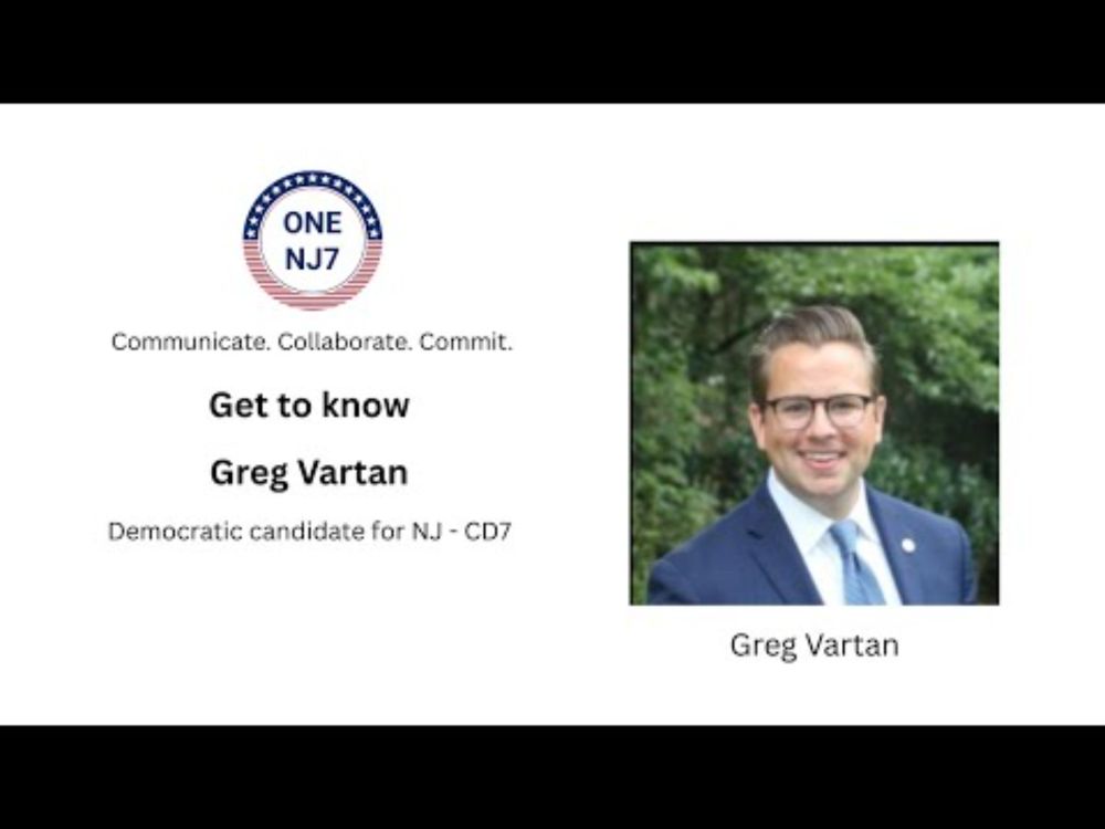 Greg Vartan   OneNJ7 Meeting July 2025