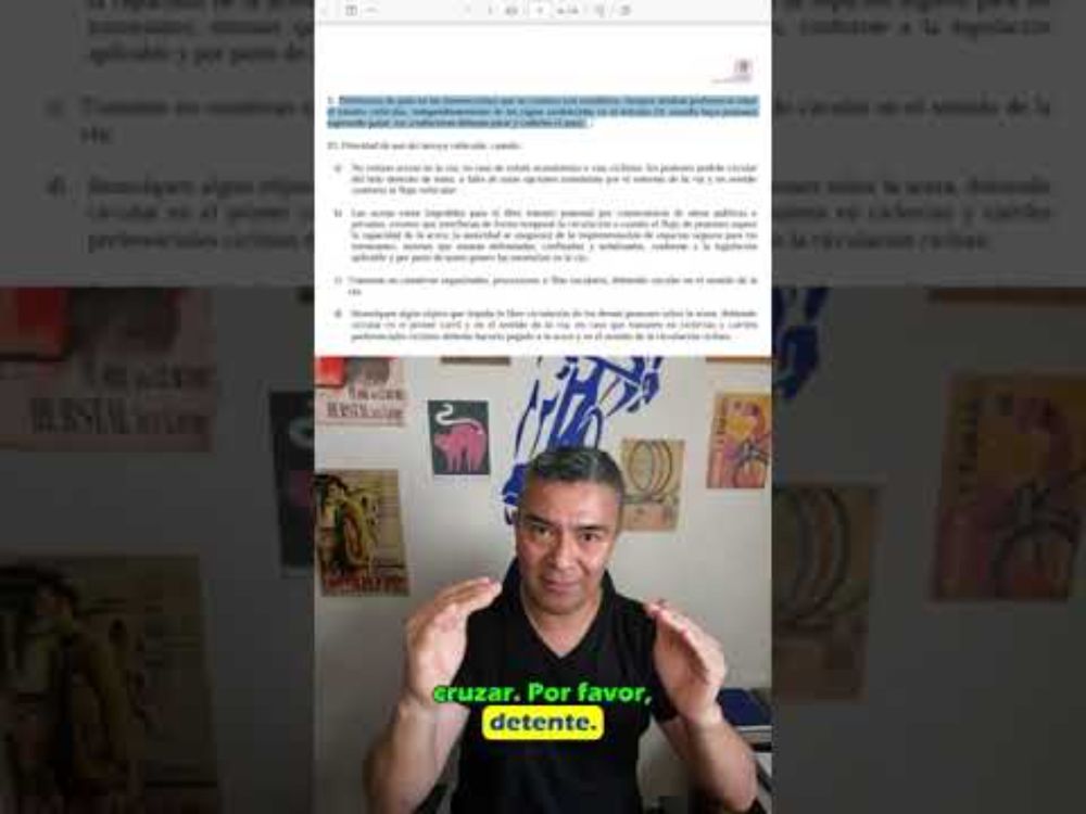 Parte 4 Si no hay semáforos, ¿quién pasa primero? ¿Los autos o los peatones? Art. 6 del RT