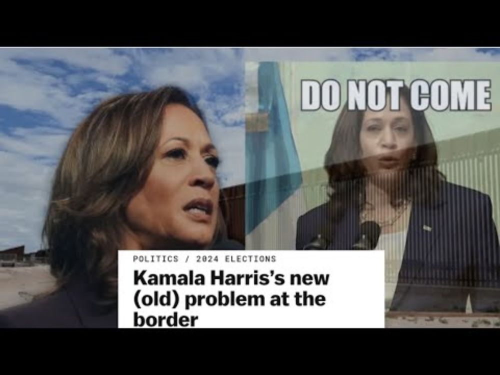 Kamala shares Biden's RIGHT WING border policies! | TMSNS Clip |