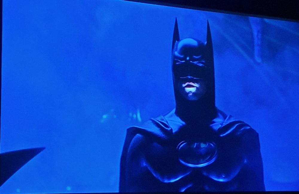 Val Kilmer as Batman.