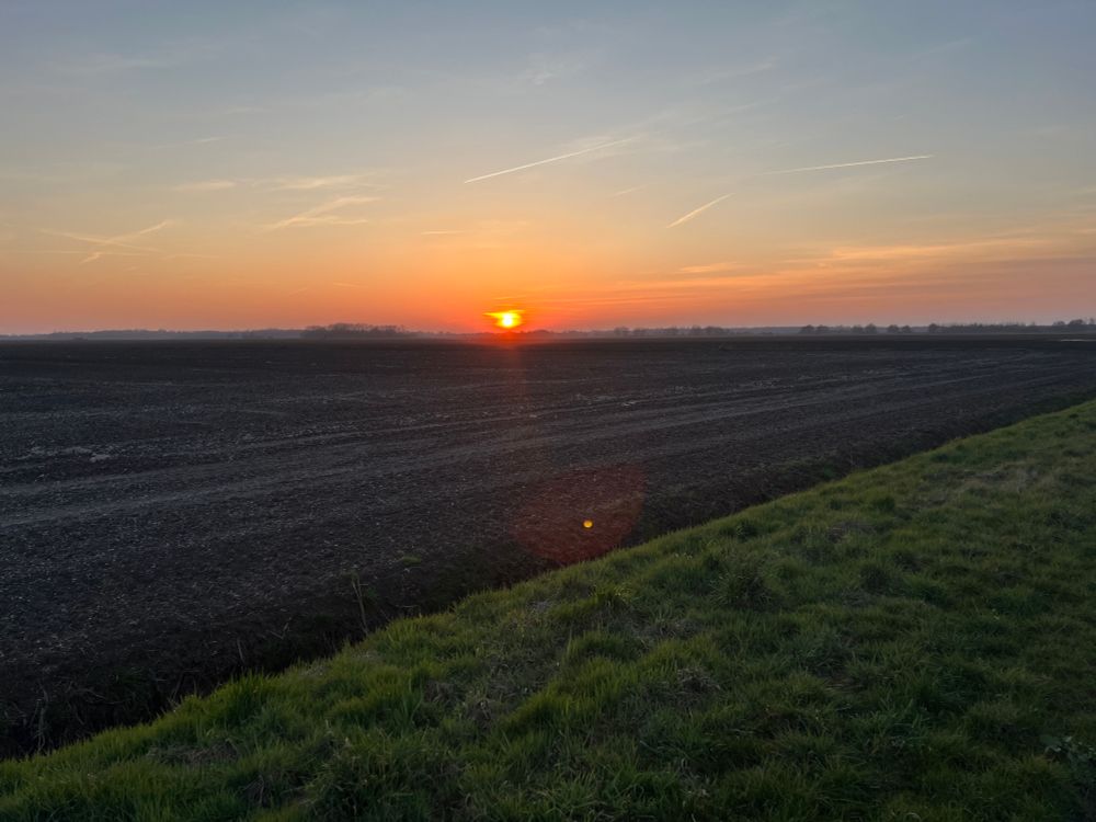Zonsondergang 